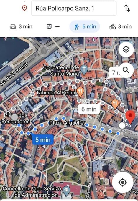 شقة Actualizado 2024, Centro, Pleno Casco Vello فيجو المظهر الخارجي الصورة